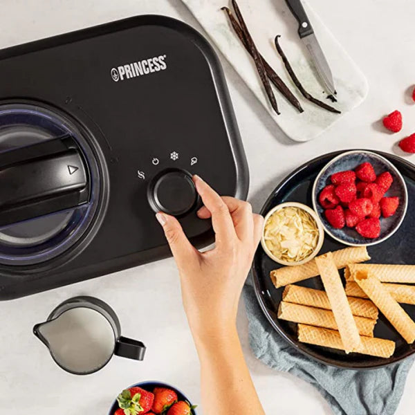 Princess Ice Cube Maker - Automatic Ice Machine 2.8L with LCD Display