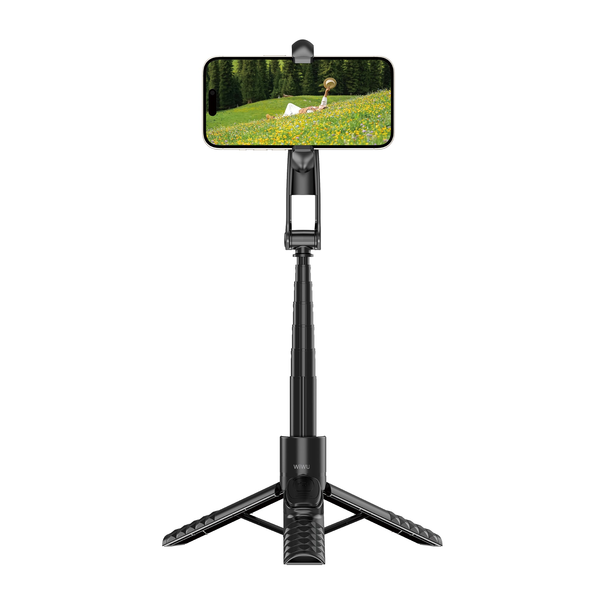 WIWU Wi-SE014 Magnetic Selfie Stick Lightweight & Versatile - Black