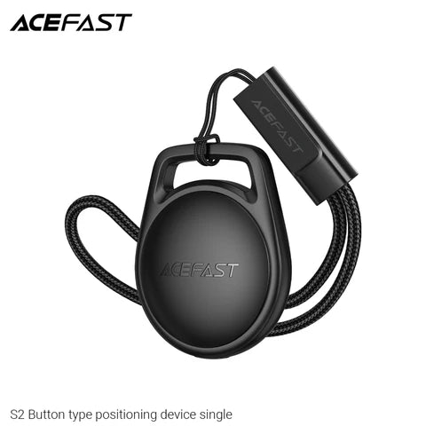 ACEFAST S2 Button Tracker – Apple Find My | MFi Certified | 12-Month Battery | 8g Ultra-Compact | Keys & Bag Locator