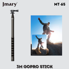 Jmary MT-65 3M Carbon Fiber Stick for Action Cameras