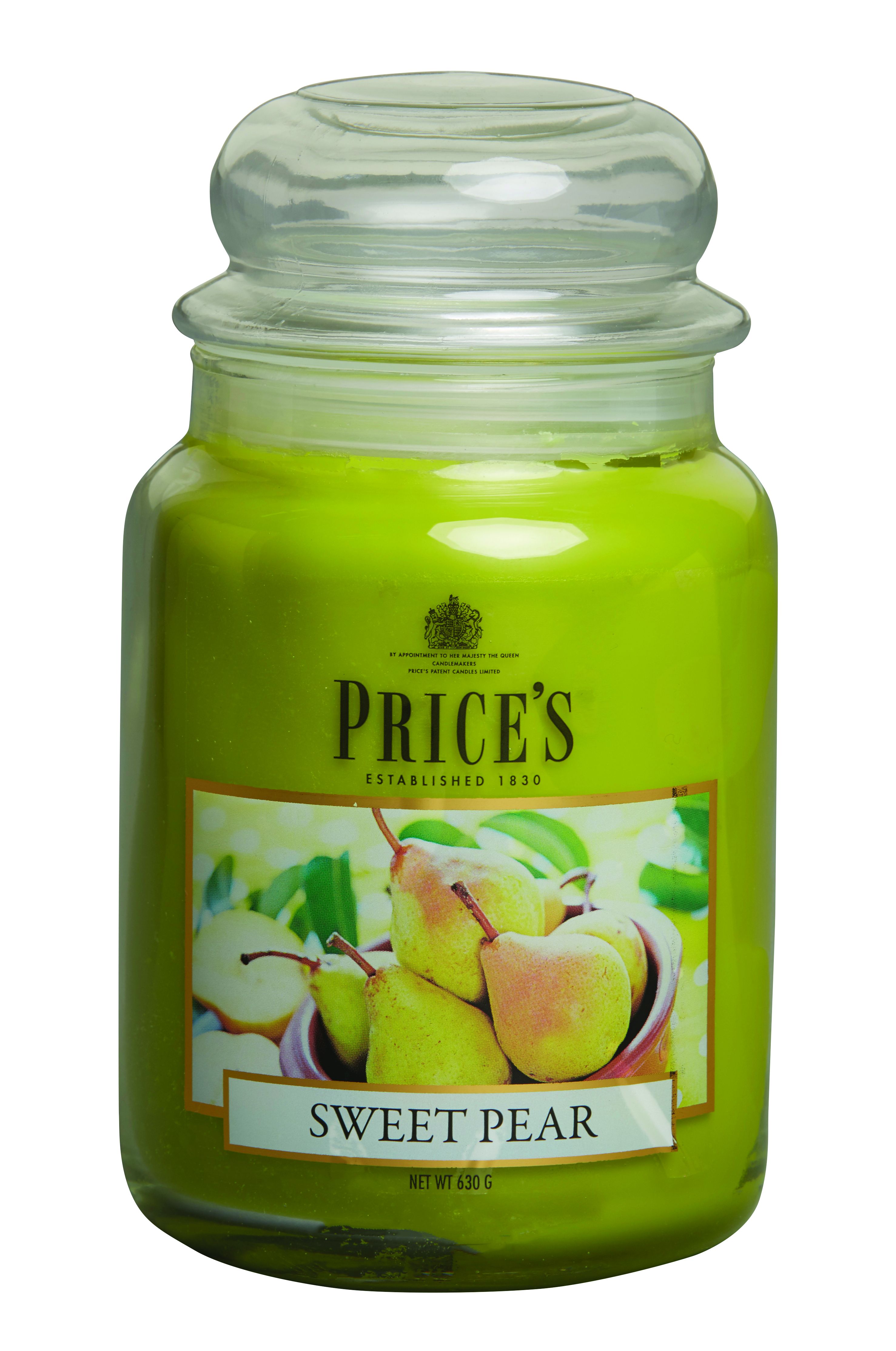 Price’s Large Scented Candle Jar with Lid – Long-Lasting Aroma