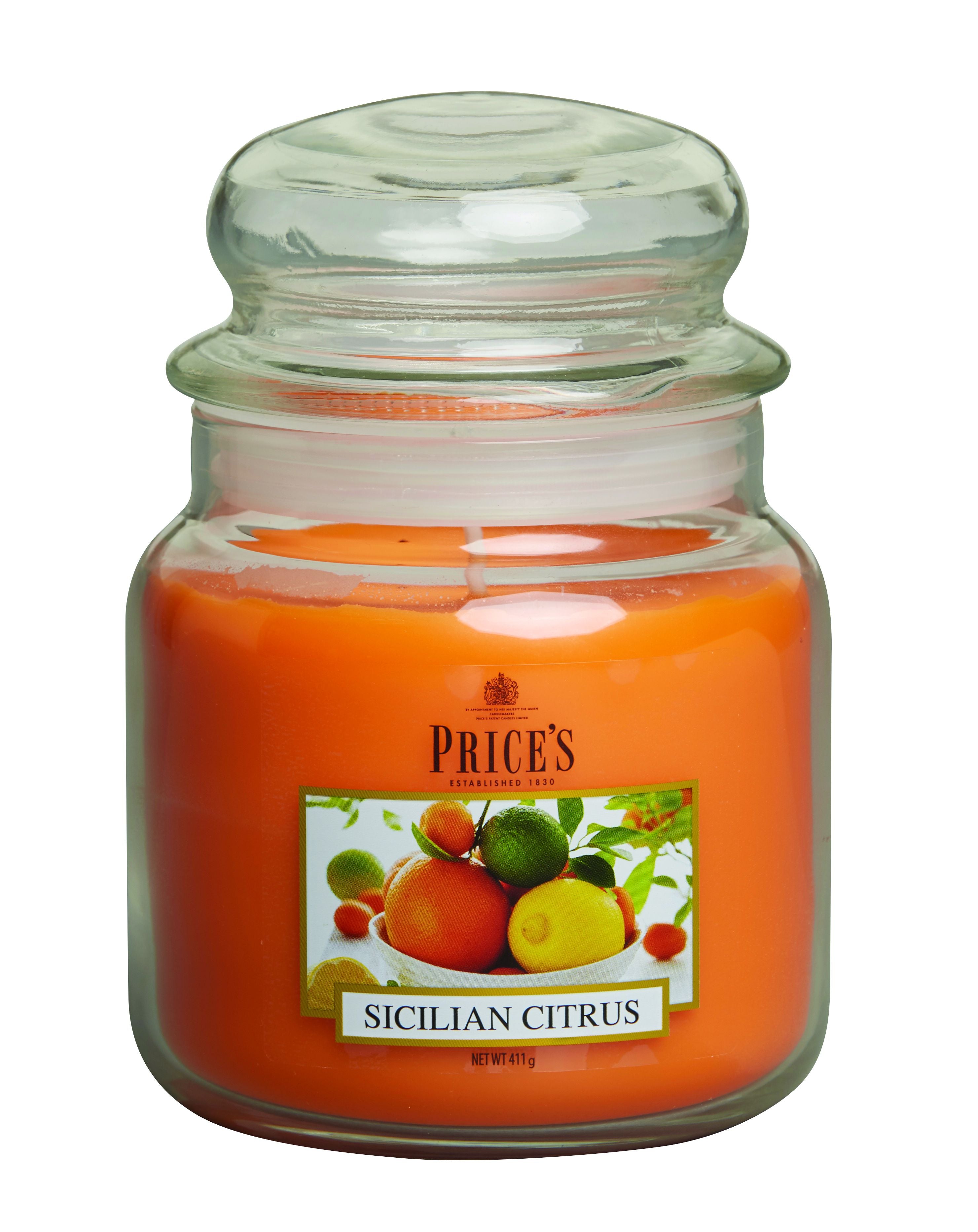 Price’s Medium Scented Candle Jar – Stylish & Fragrant