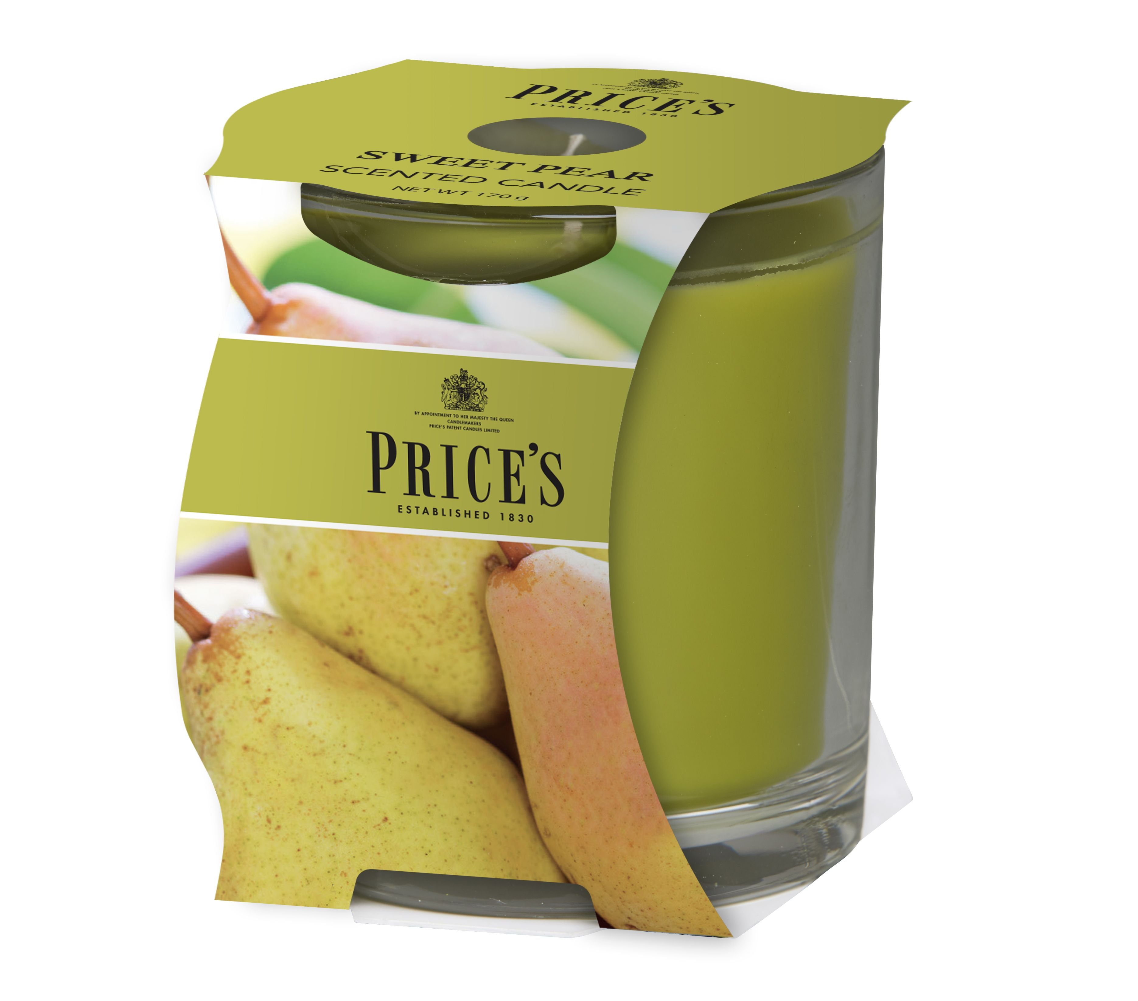 Price’s Cup Scented Candle – Elegant Glass & Rich Aroma