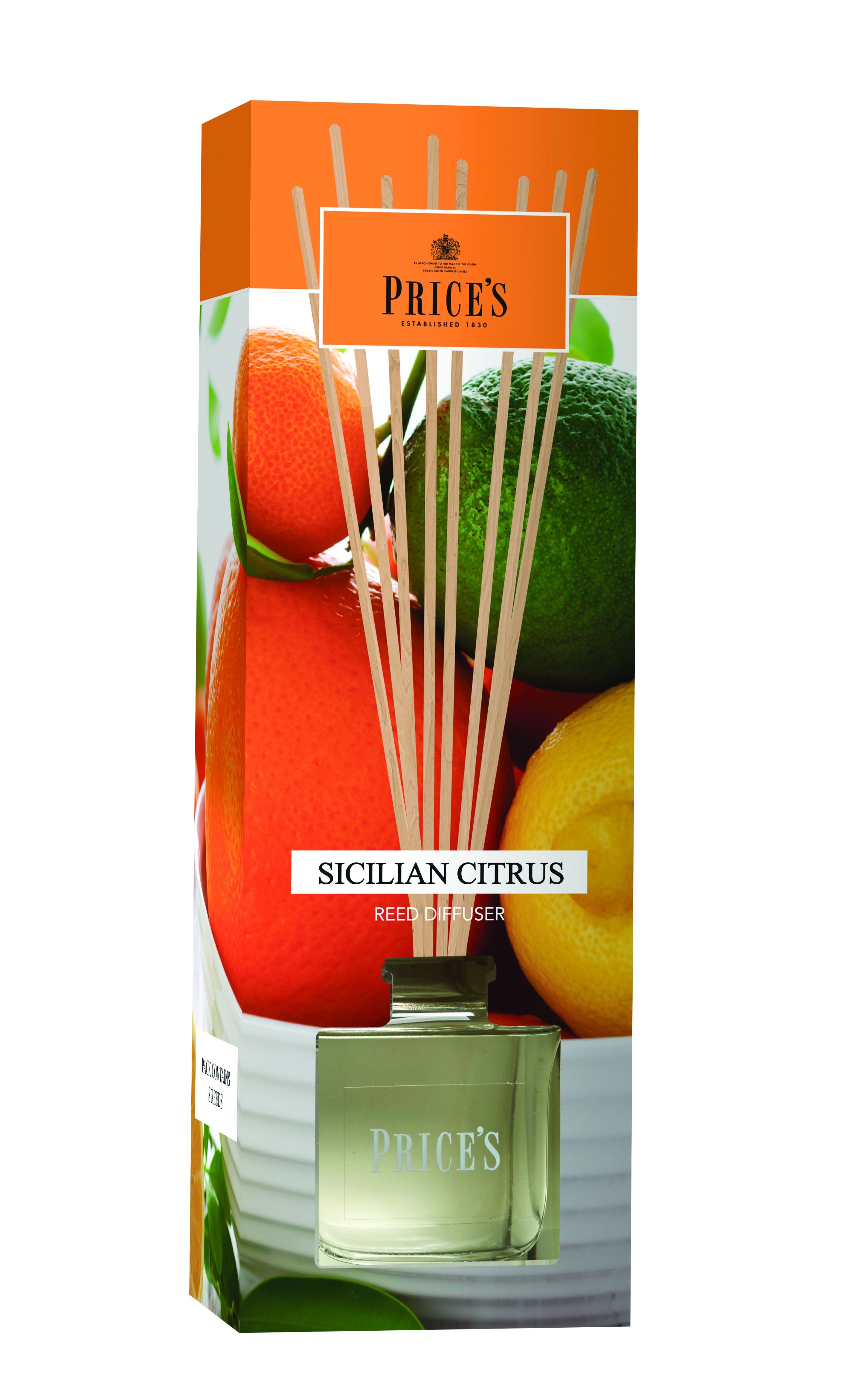 Price's Reed Diffuser 100ml – Long-Lasting Natural Scent