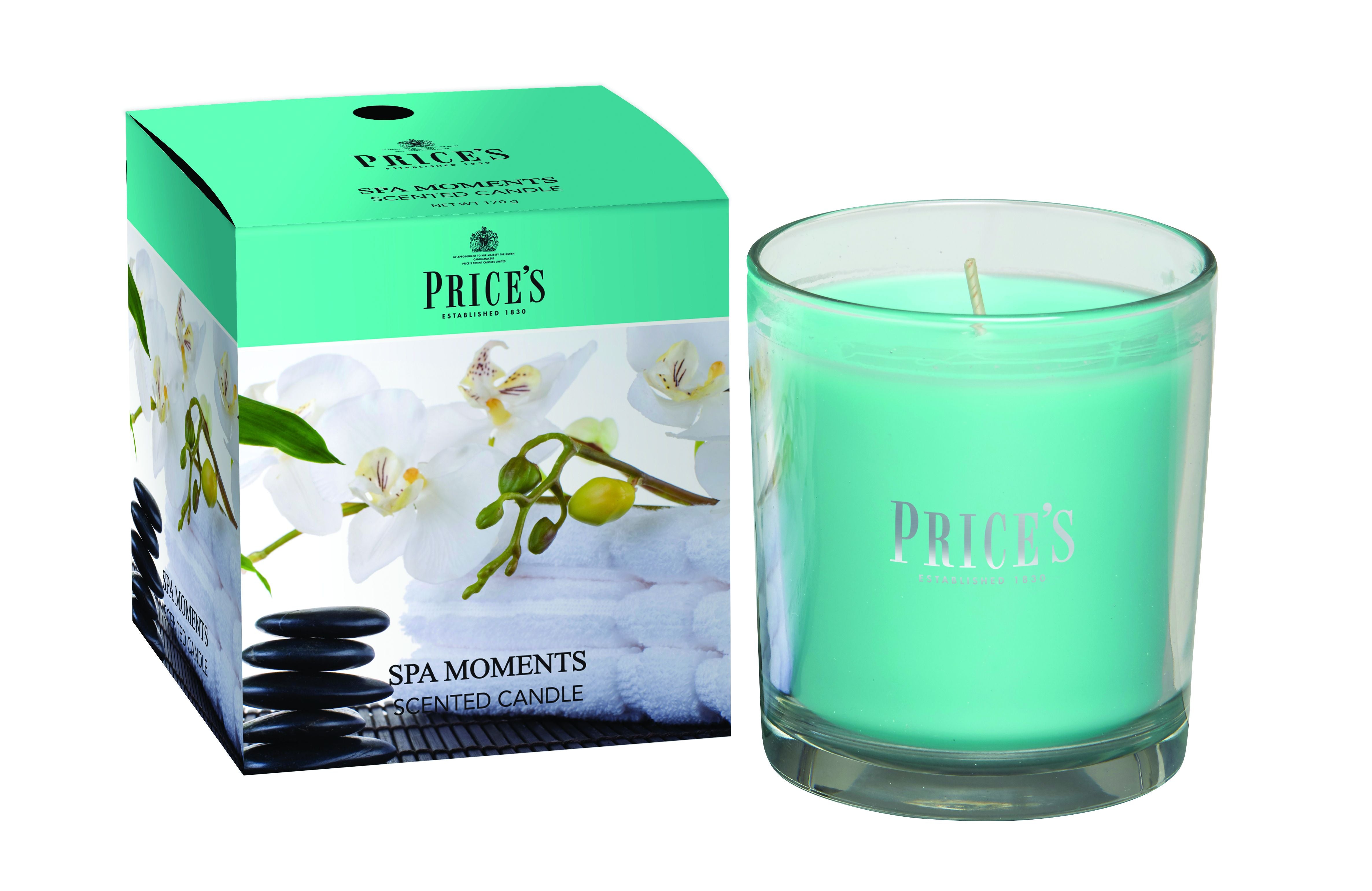 Price's Scented Candle in Glass Cup – Long-Lasting Aroma