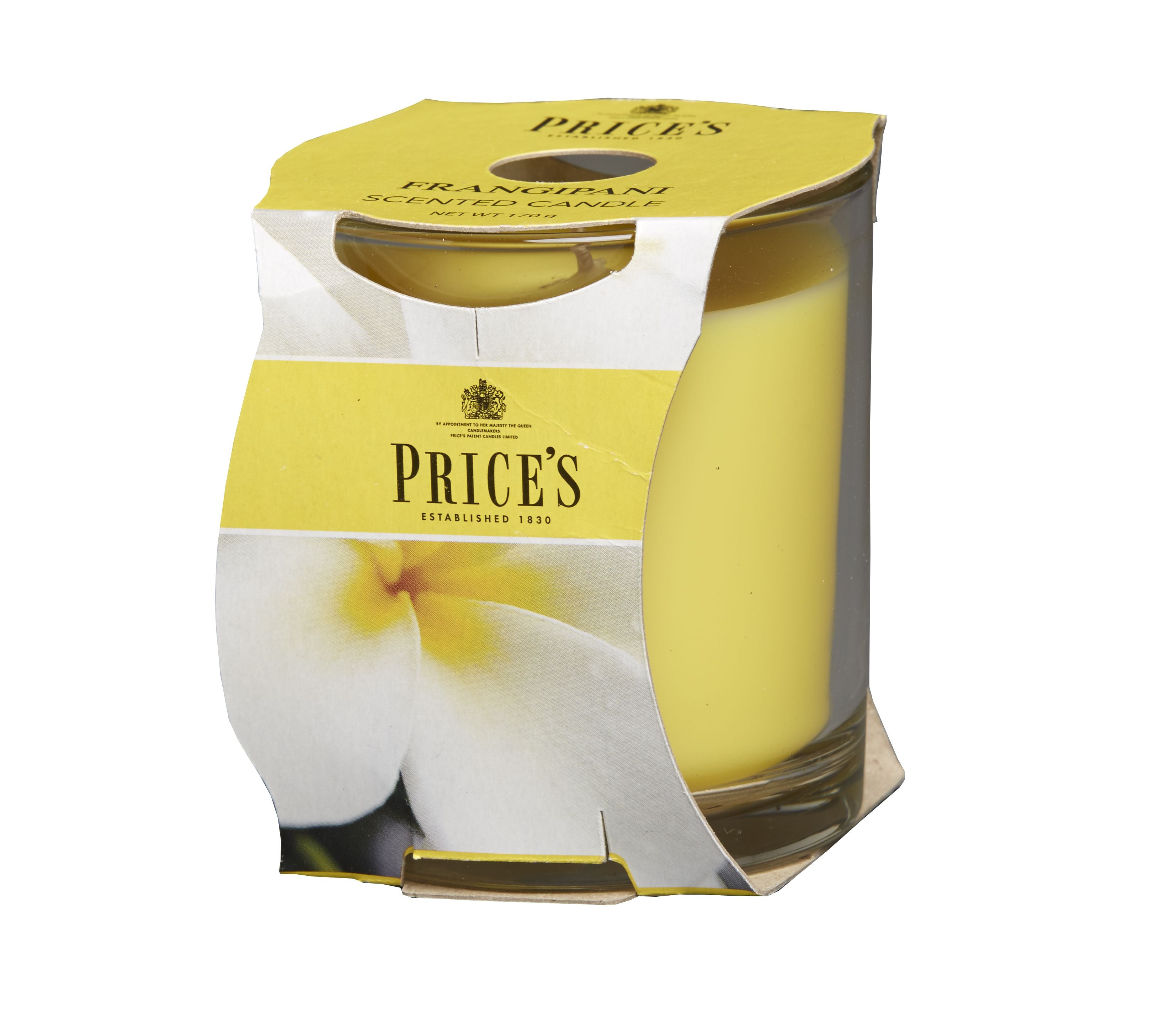 Price’s Cup Scented Candle – Elegant Glass & Rich Aroma