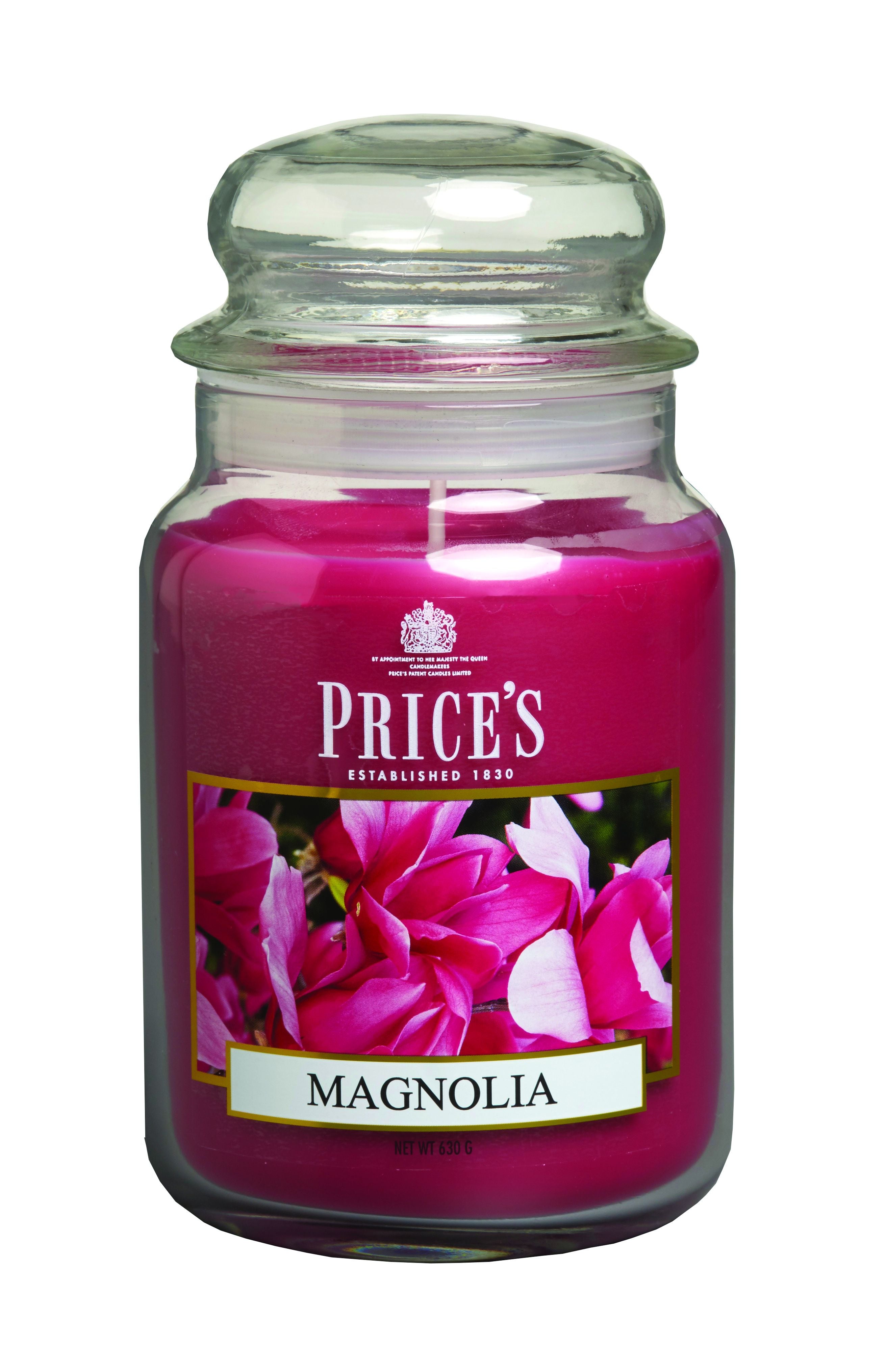 Price’s Large Scented Candle Jar with Lid – Long-Lasting Aroma