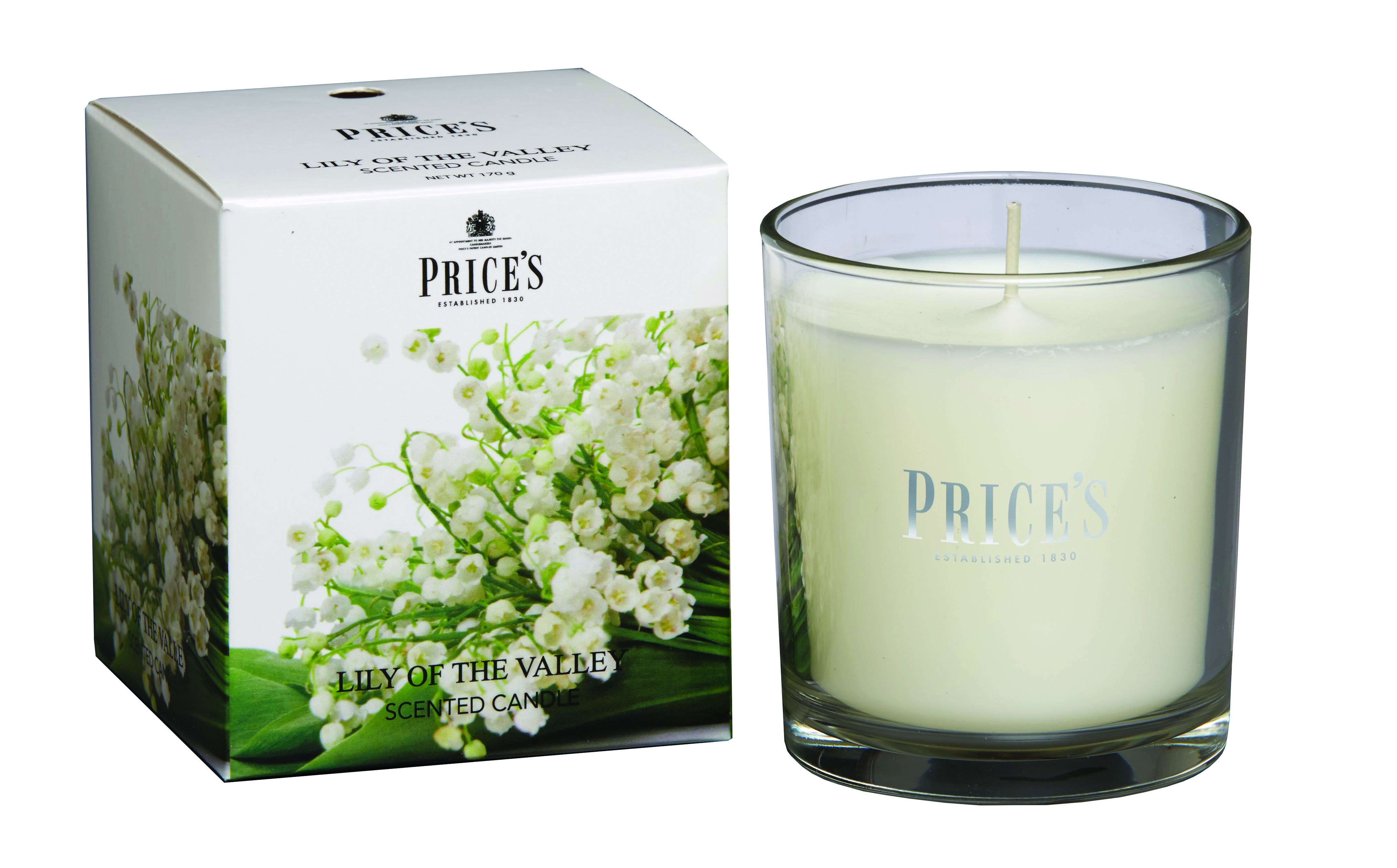 Price's Scented Candle in Glass Cup – Long-Lasting Aroma