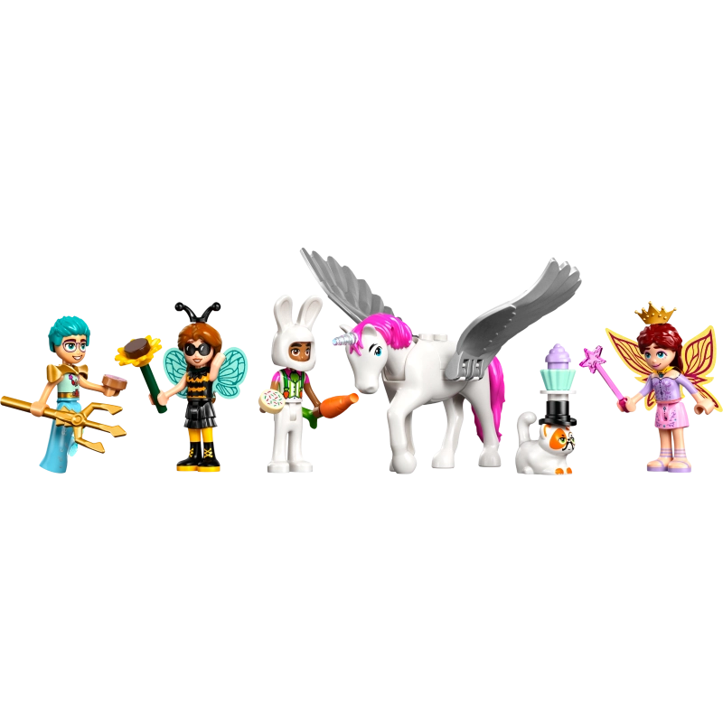 LEGO Friends Costume Party with Unicorn & Fairy – 261 Pieces | Set 42661