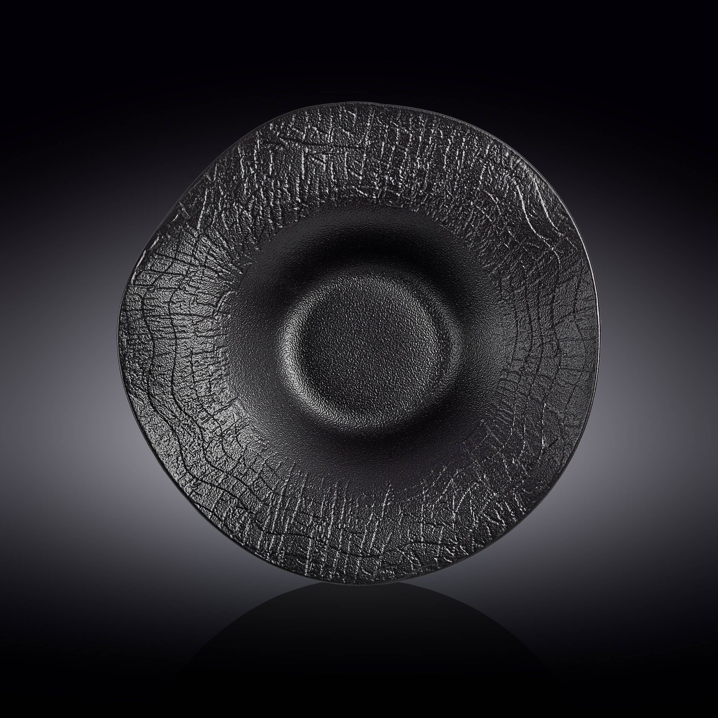 Wilmax WoodStone Deep Bowl - Black