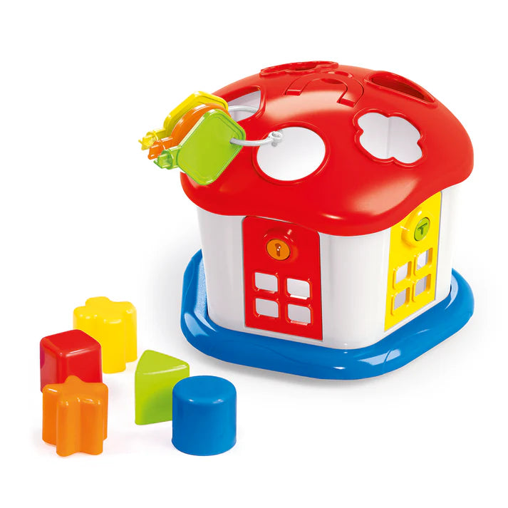 Dolu Shape Sorter Sweet House with Lockable Doors – Educational Toy for Toddlers