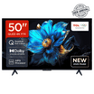 TCL 50P7K-UK 50" QLED 4K Smart Google TV | Dolby Vision | Dolby Atmos | HDMI 2.1 | AMD FreeSync