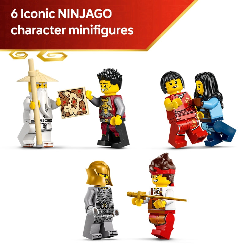 LEGO NINJAGO Four Weapons Blacksmith 15th Anniversary – 1259 Pieces | Set 71858
