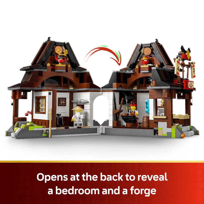 LEGO NINJAGO Four Weapons Blacksmith 15th Anniversary – 1259 Pieces | Set 71858