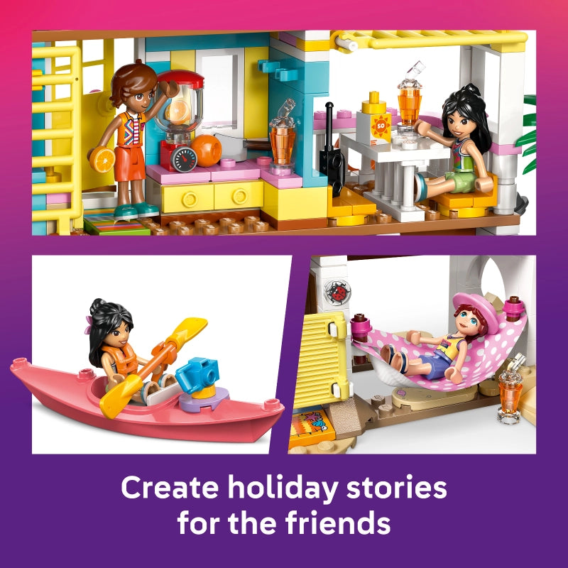 LEGO Friends Beach House with Seals – 400 Pieces | Set 42699