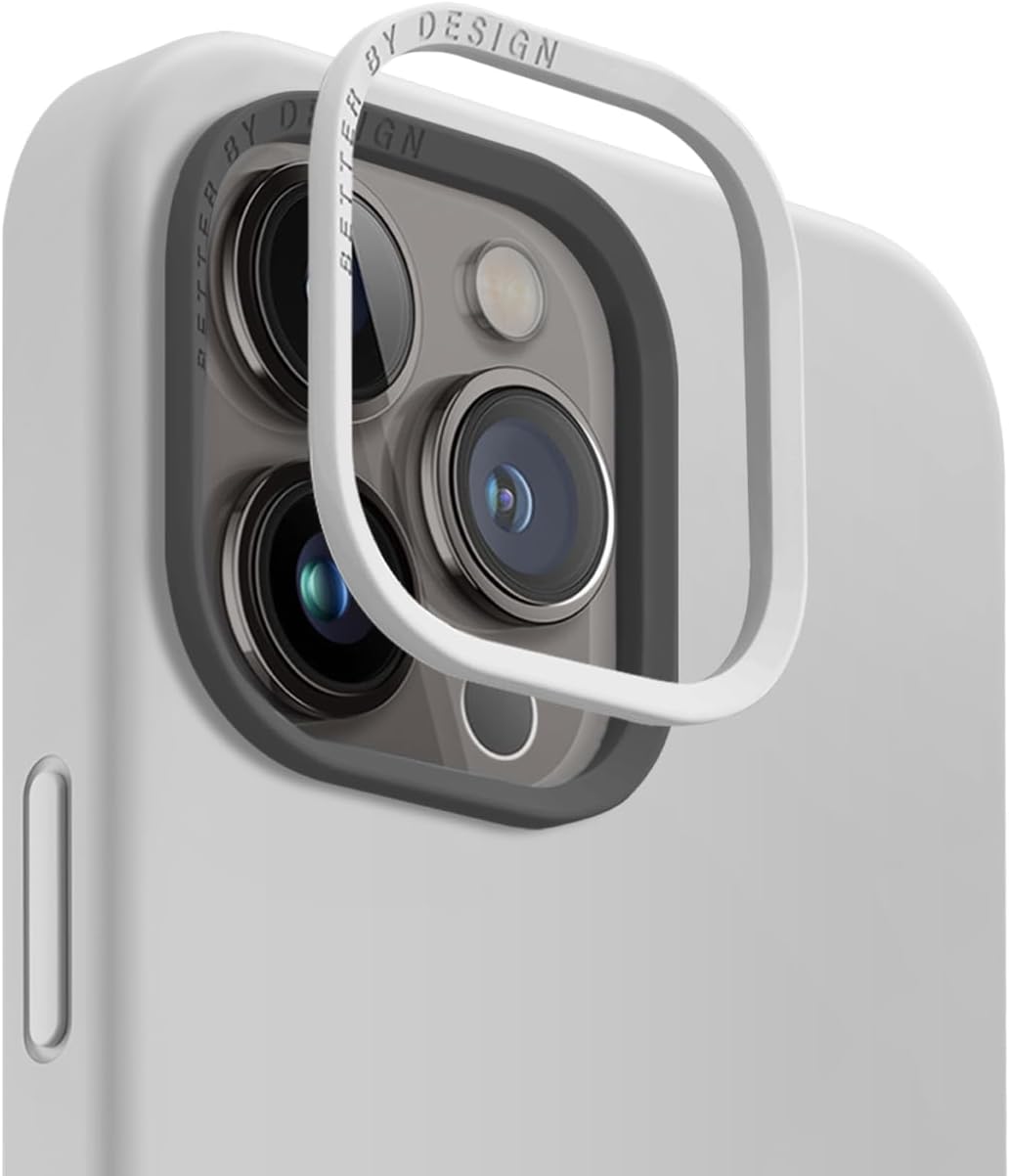 UNIQ HYBRID iPhone 15 Pro MagClick Charging Case – Chalk Grey