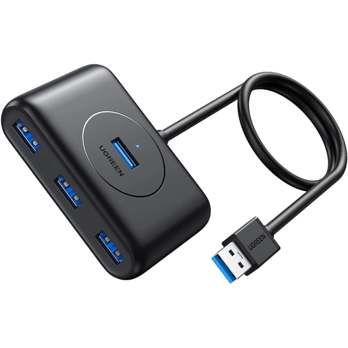 UGREEN 4-Port USB 3.0 Hub with 1M Cable – 5Gbps Speed