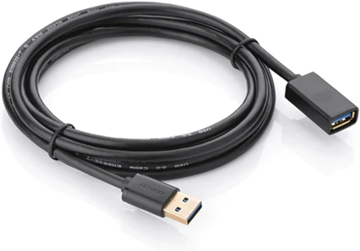 UGREEN USB 3.0 Extension Cable  – Male to Female, Black