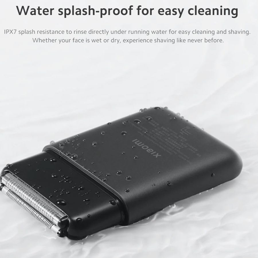 Xiaomi Portable Dual Blade Electric Shaver – Black BHR4194TW