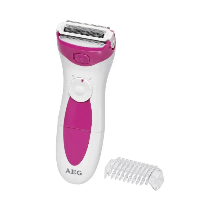 AEG 3-in-1 Lady Shaver & Beauty Set LBS 5676 – Hair Removal, Eyebrow Trimmer & Manicure/Pedicure with LED Light