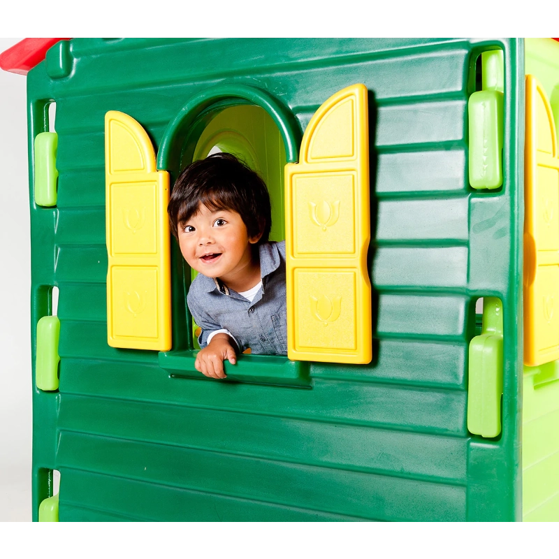 Little Tikes Country Cottage – Green | Kids Outdoor Play House