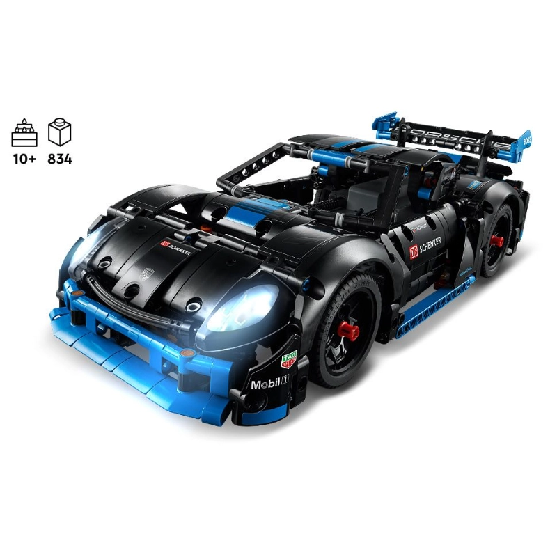 LEGO Technic Porsche GT4 e-Performance Race Car – 836 Pieces | Set 42176