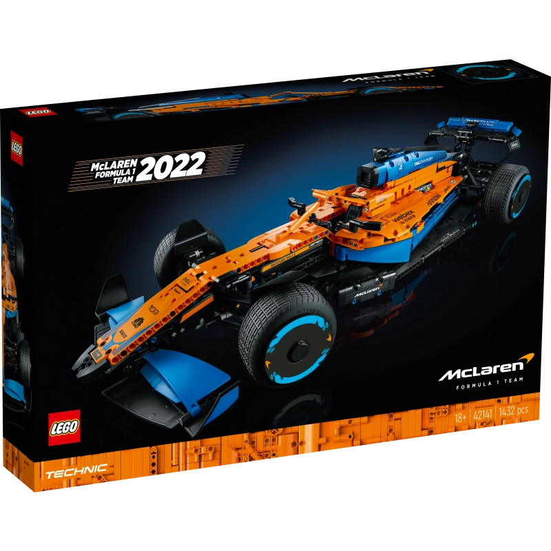 LEGO Technic McLaren Formula 1 Race Car – 1434 Pieces | Set 42141
