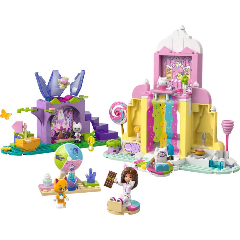 LEGO Gabby's Dollhouse Sweet Treat Mountain & Kitty Garden – 263 Pieces | Set 11205