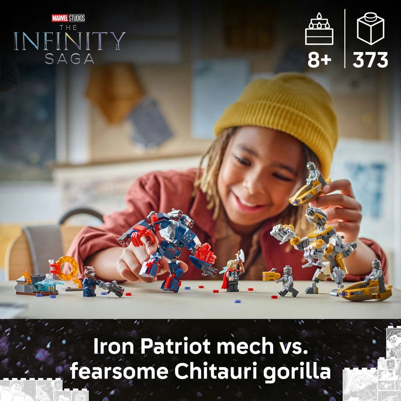 LEGO Marvel Avengers: Endgame Thor vs. Chitauri – 373 Pieces | Set 76322