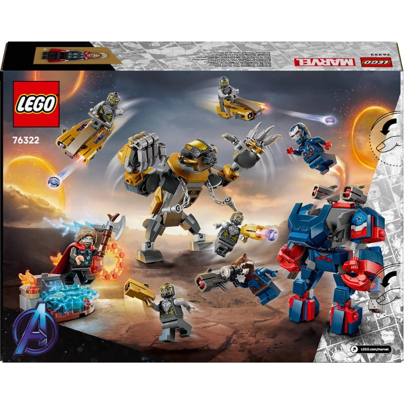 LEGO Marvel Avengers: Endgame Thor vs. Chitauri – 373 Pieces | Set 76322