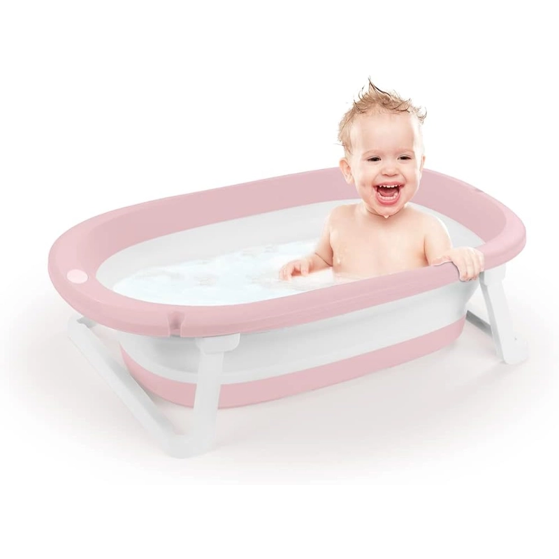 Dolu Foldable Baby Bath Tub – Pink