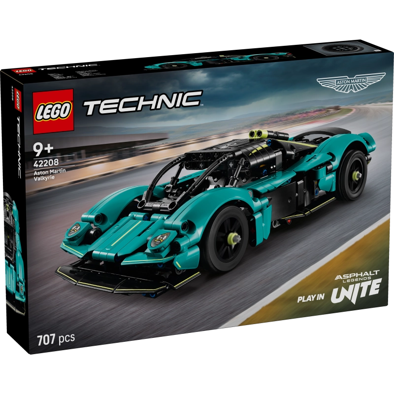 LEGO Technic Aston Martin Valkyrie – 707 Pieces | Set 42208