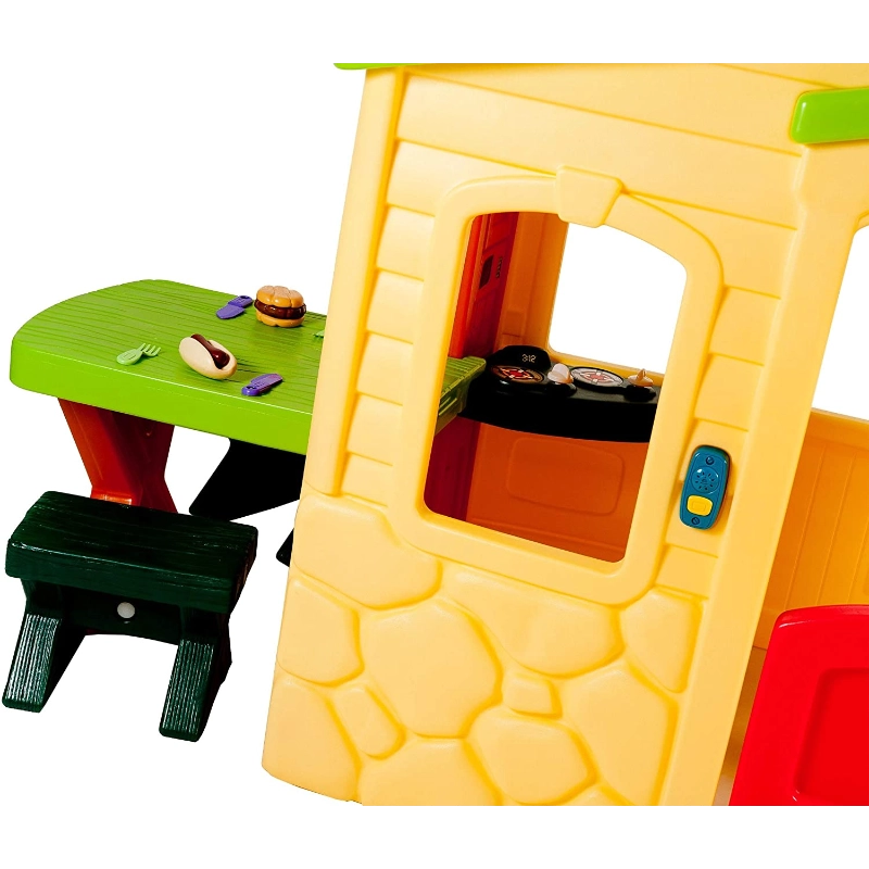 Little Tikes Picnic on the Patio Playhouse – Nature Colors | Kids Outdoor Play House