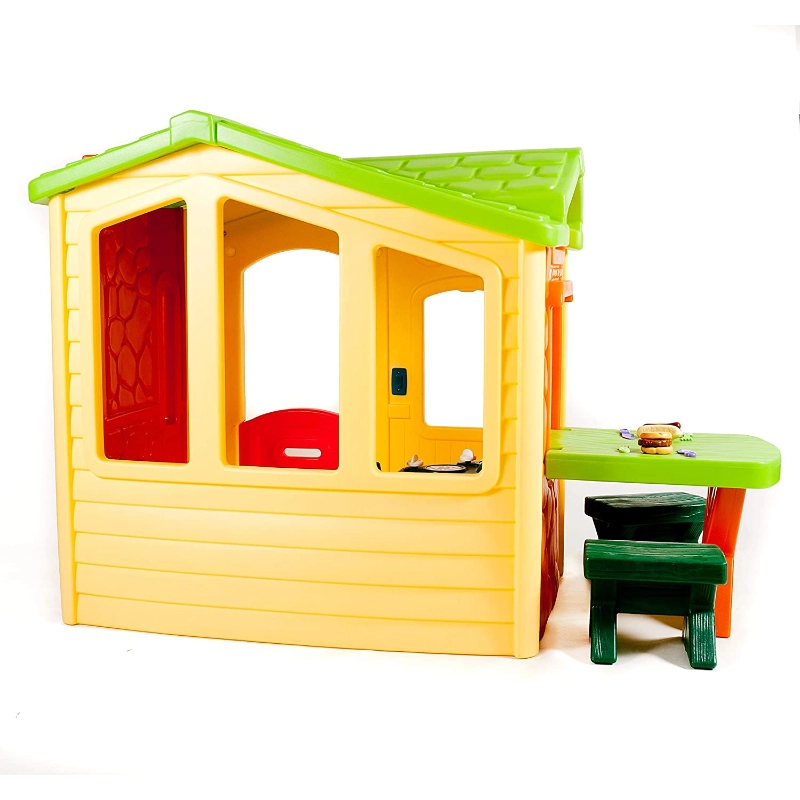 Little Tikes Picnic on the Patio Playhouse – Nature Colors | Kids Outdoor Play House