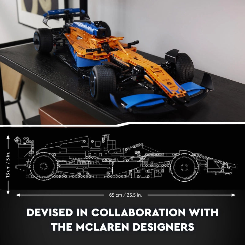 LEGO Technic McLaren Formula 1 Race Car – 1434 Pieces | Set 42141