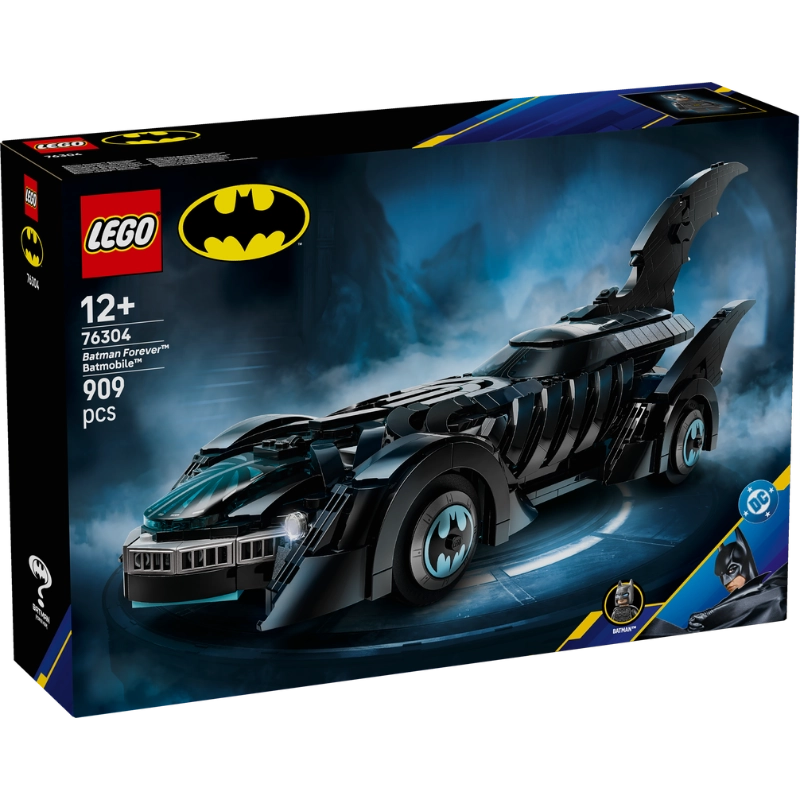 LEGO DC Batman Forever Batmobile – 909 Pieces | Set 76304