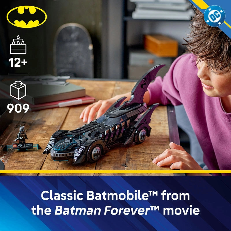 LEGO DC Batman Forever Batmobile – 909 Pieces | Set 76304