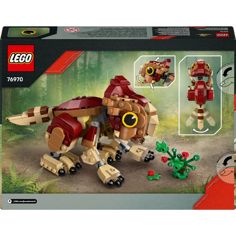LEGO Jurassic World Baby Dinosaur Dolores: Aquilops – 339 Pieces | Set 76970