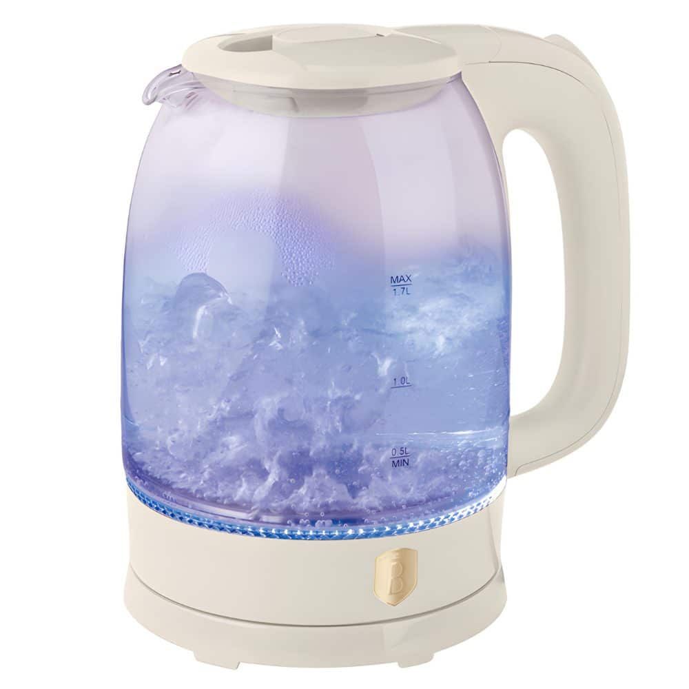 Berlinger Haus Electric Glass Kettle 1.7L – Sahara Edition