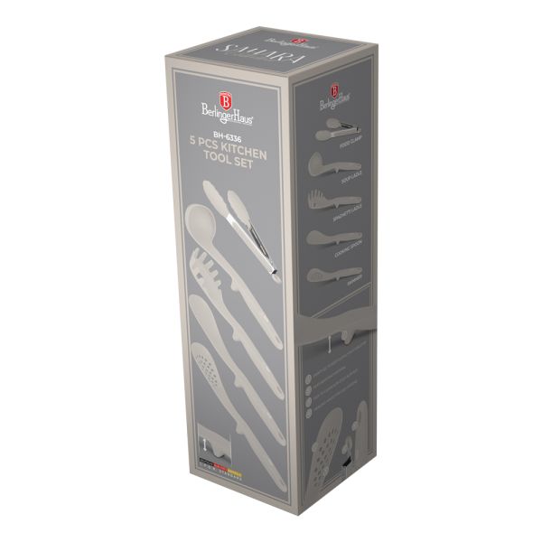 Berlinger Haus 5-Piece Kitchen Utensil Set - Sahara