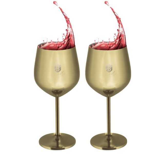 Berlinger Haus 2-Piece Stainless Steel Mugs 550ml - Leonardo