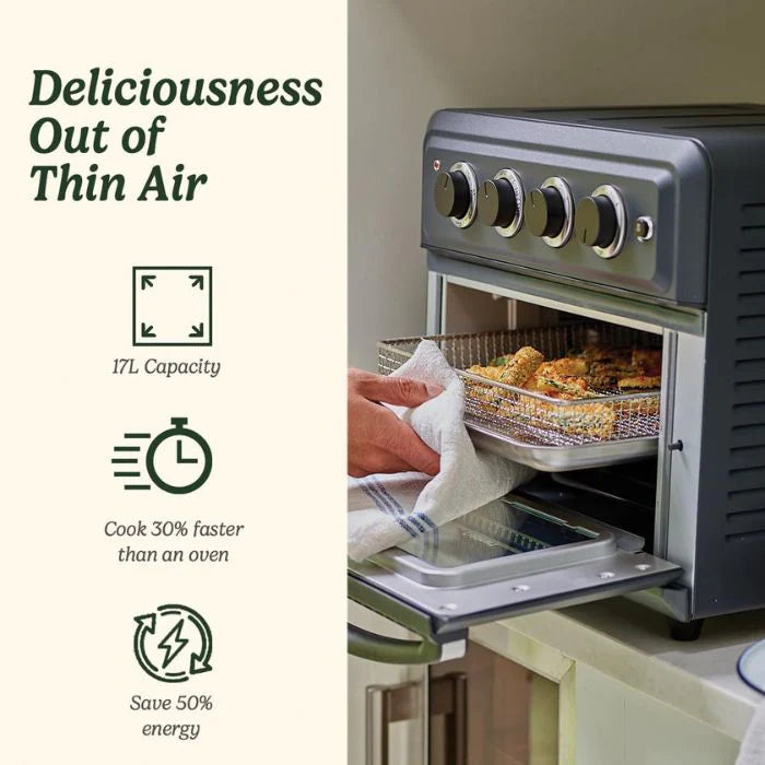 Cuisinart Air Fryer Mini Oven, 7 in 1: Air Fry, Roast, Bake, Grill 17L