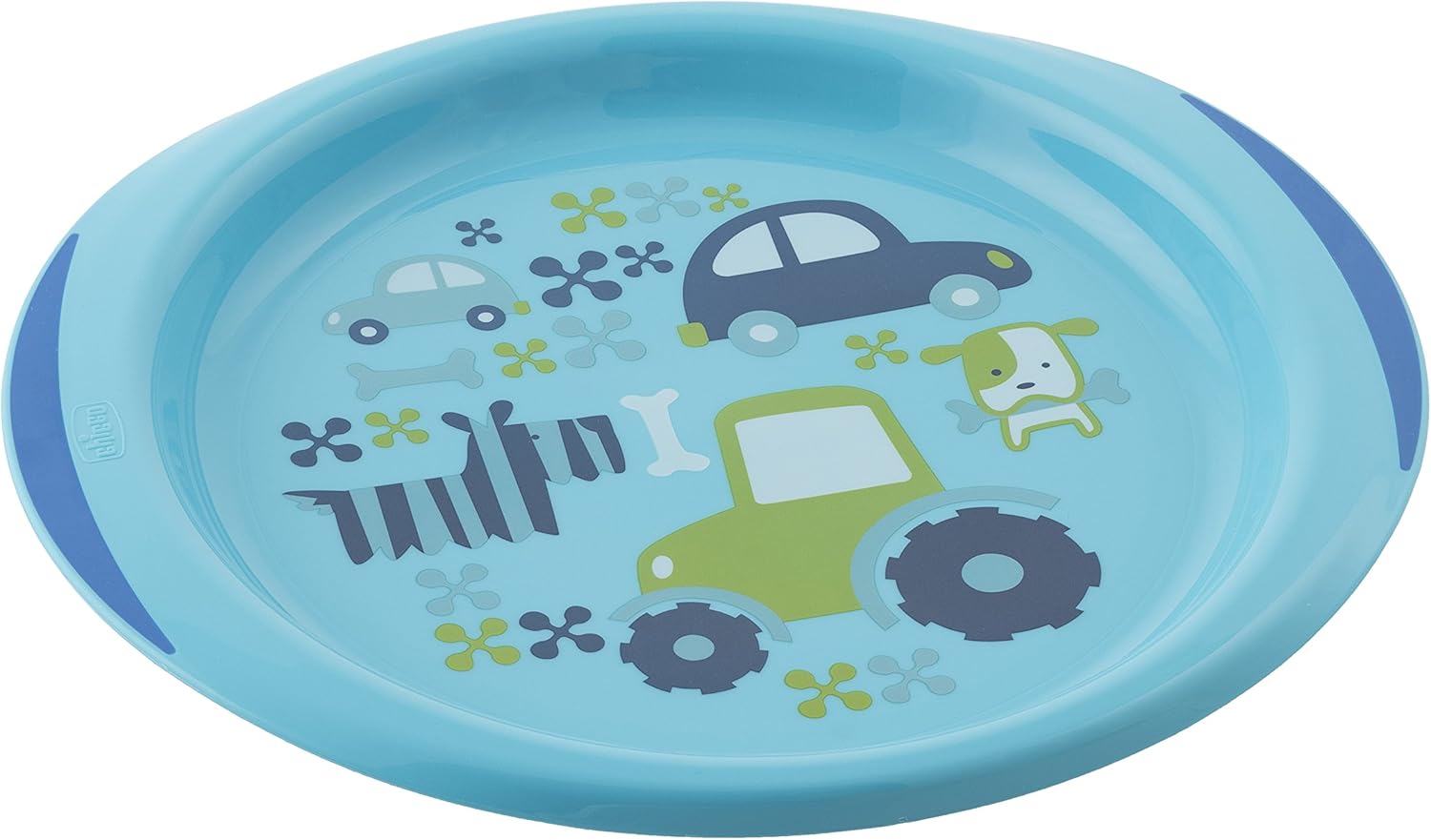 Chicco Dish Set 12M+ Boy Safe Non-Slip & Easy to Use