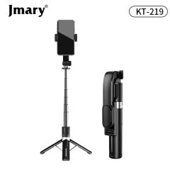 Jmary KT-219 2-in-1 Selfie Stick Tripod with Bluetooth Remote