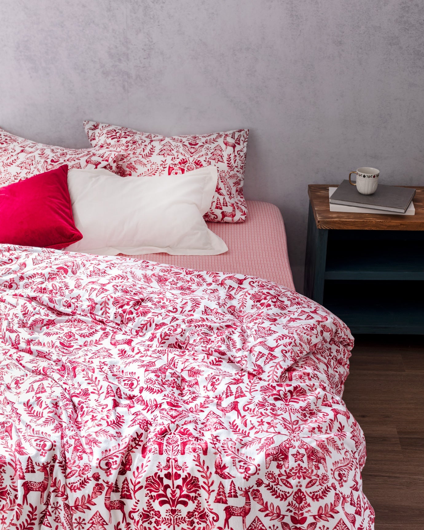 Edmon Single Size Flannel Duvet Cover Set - Madame Coco JO