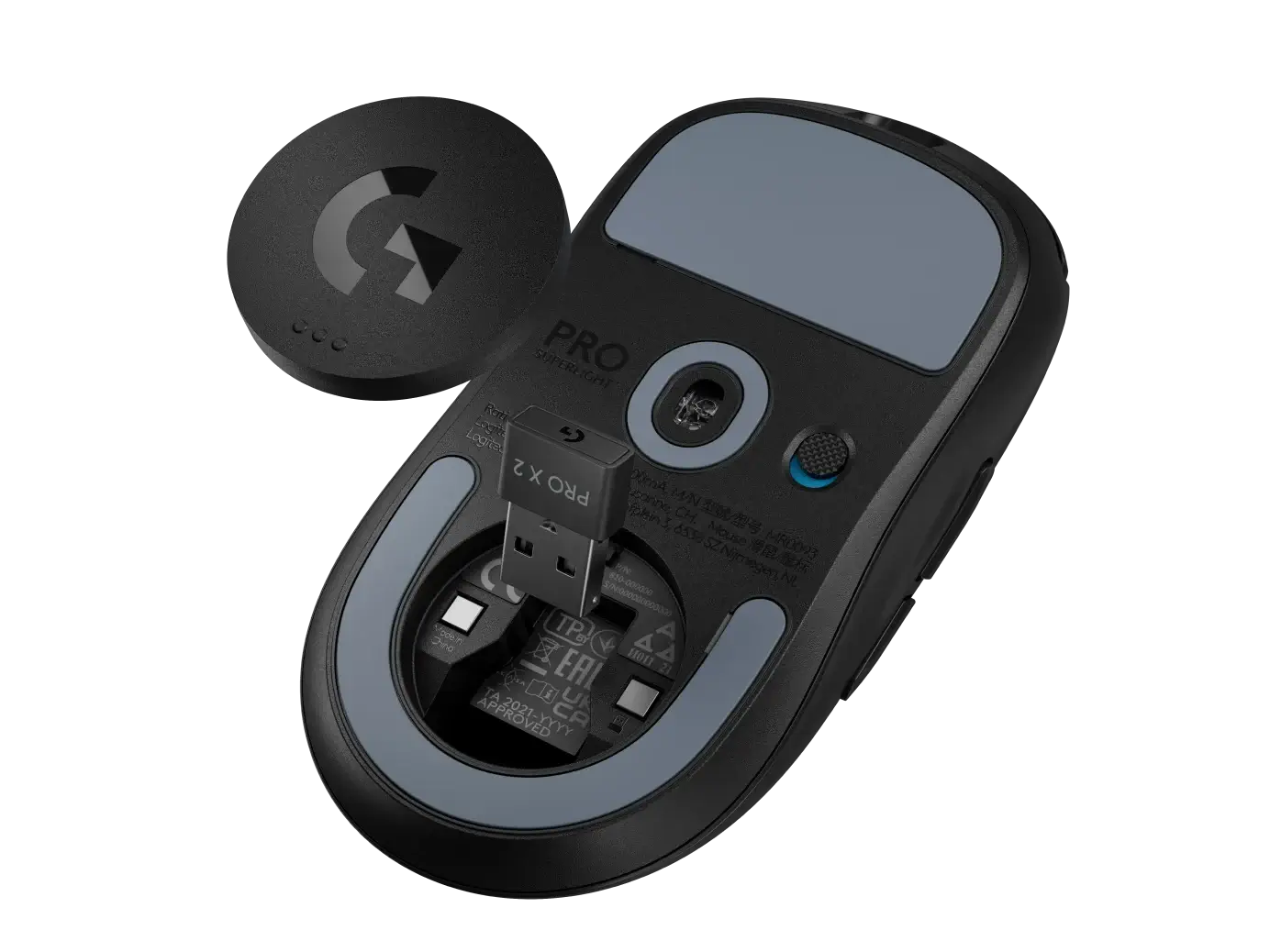 Logitech G PRO X Superlight Wireless Gaming Mouse – Black