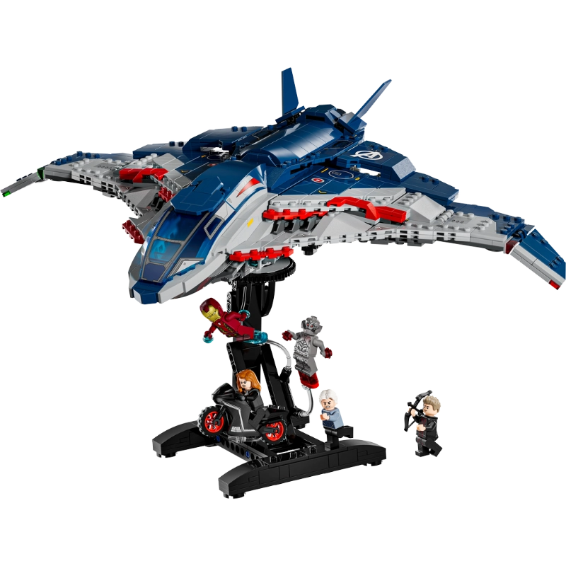 LEGO Marvel Avengers: Age of Ultron Quinjet – 1131 Pieces | Set 76325