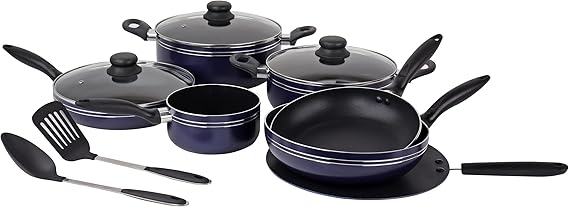 Royalford RF5858 12Pcs Non-Stick Cookware Set