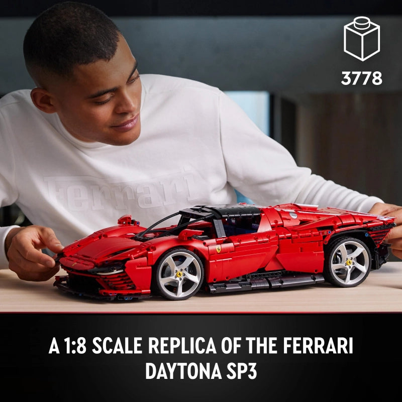 LEGO Technic Ferrari Daytona SP3 – 3778 Pieces | Set 42143
