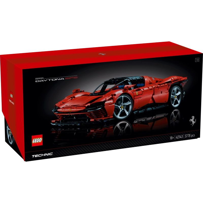 LEGO Technic Ferrari Daytona SP3 – 3778 Pieces | Set 42143